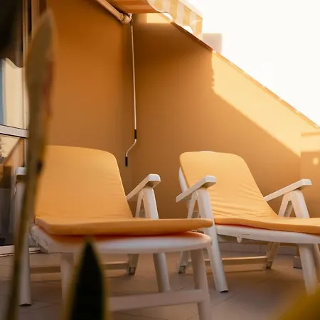 Homeforguest Atico Martina Con Terraza En Cristianos Appartamento